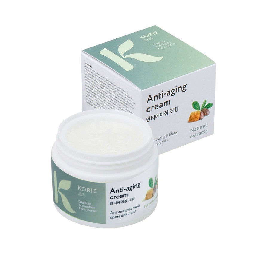 Антивозрастной крем для лица Anti-aging Cream, KORIE